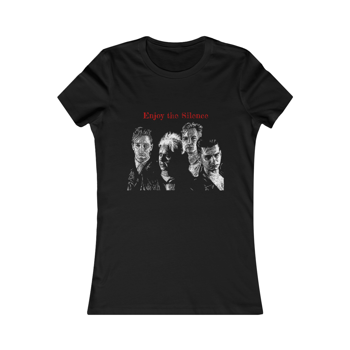 Depeche Mode women's t-shirt - Enjoy the Silence, gift for music fans