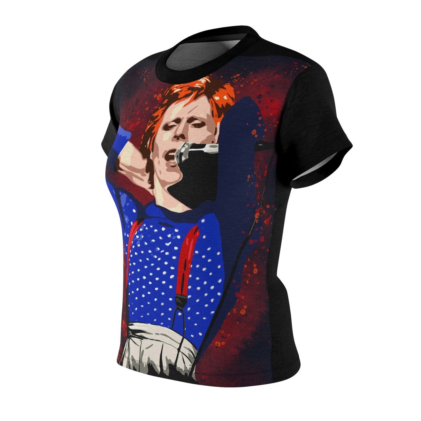 David Bowie T-shirt, Diamond Dogs tour, David Live, 1974, gift for Bowie fan, gift for music lover