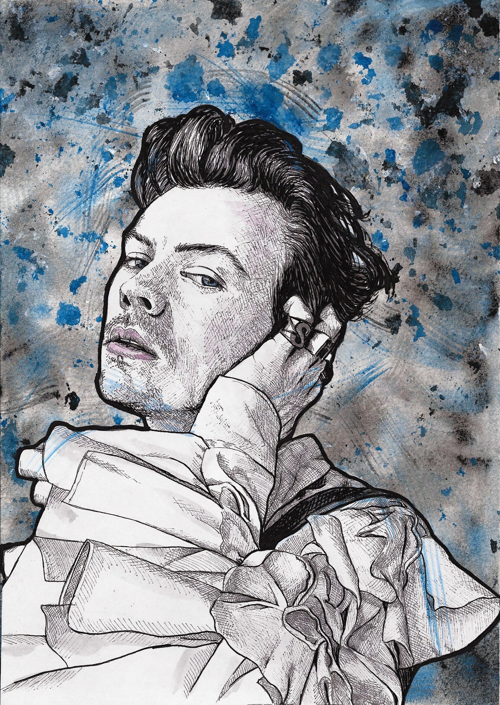 Harry Styles greeting card | One Direction gift | Greeting card | Birthday Card | Harry Styles gift
