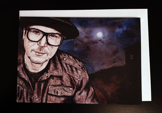 Zak Bagans of Ghost Adventures greeting card | Birthday Card | Ghost Adventures Gift | Zak Gift | Paranormal | Ghosts | Haunted | Cards