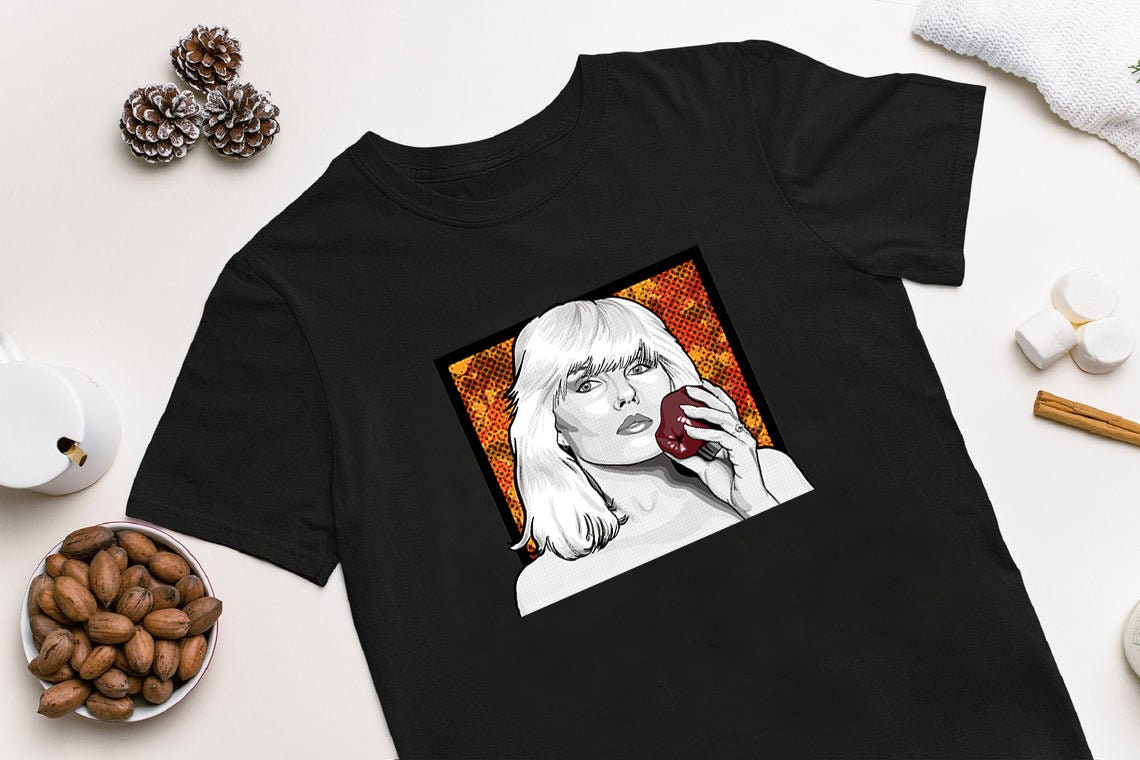Debbie Harry T Shirt, punk music t-shirt, Blondie women's shirt, new wave t-shirt, Blondie fan gift, Blondie merch, Blondie t shirt, retro