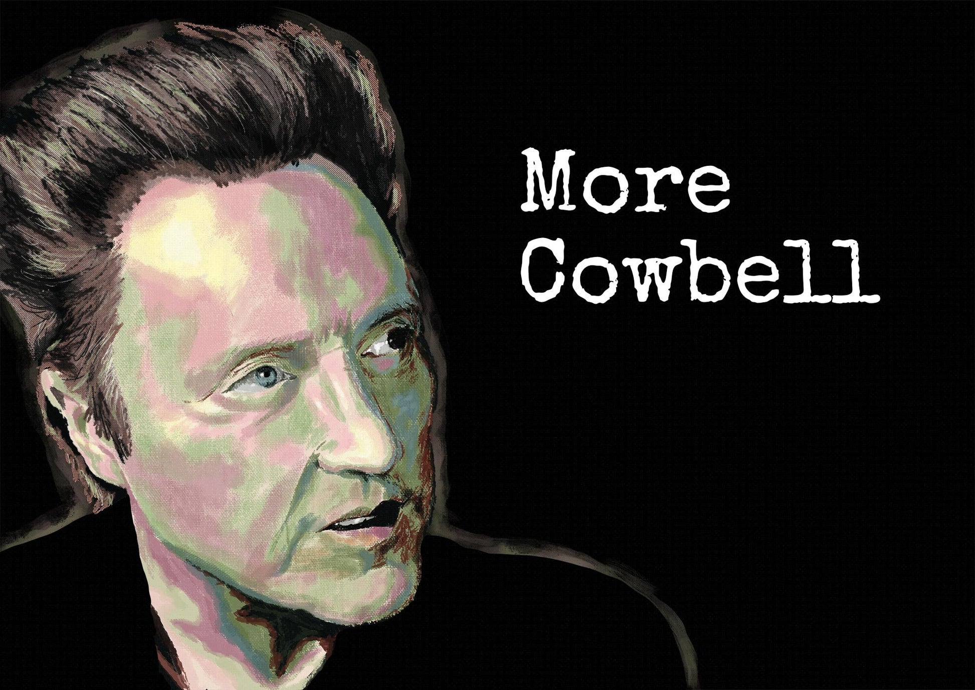 Christopher Walken More Cowbell T-shirt, Funny SNL T-shirt, Birthday gift for SNL fan, Saturday Night Live, Christopher Walken t-shirt