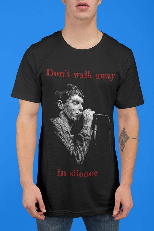 Joy Division Ian Curtis T-shirt, unisex, Atmosphere, post punk shirt, t-shirt for music fans